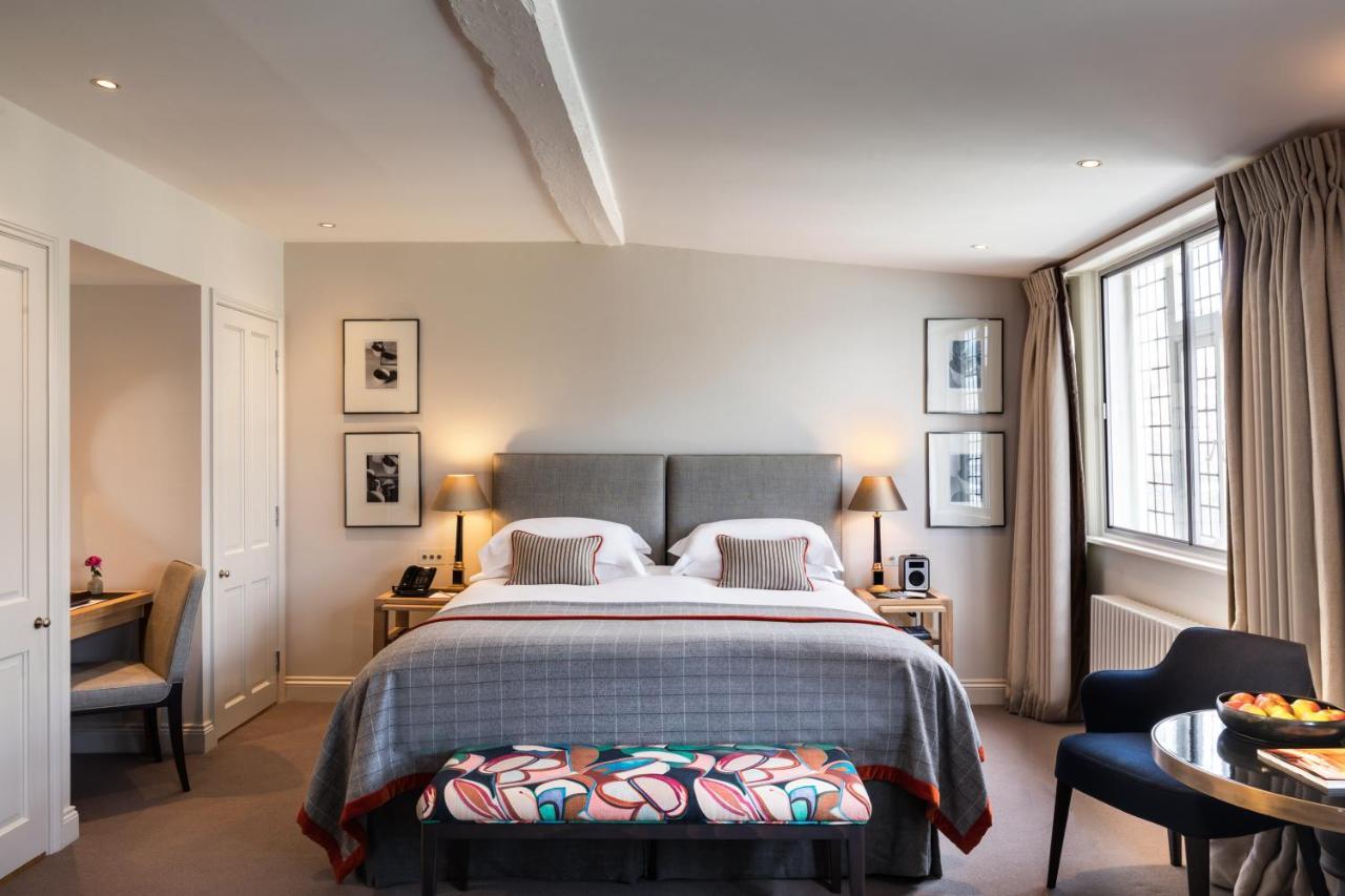 Old Bank Hotel Oxford Exteriér fotografie A bedroom at the hotel
