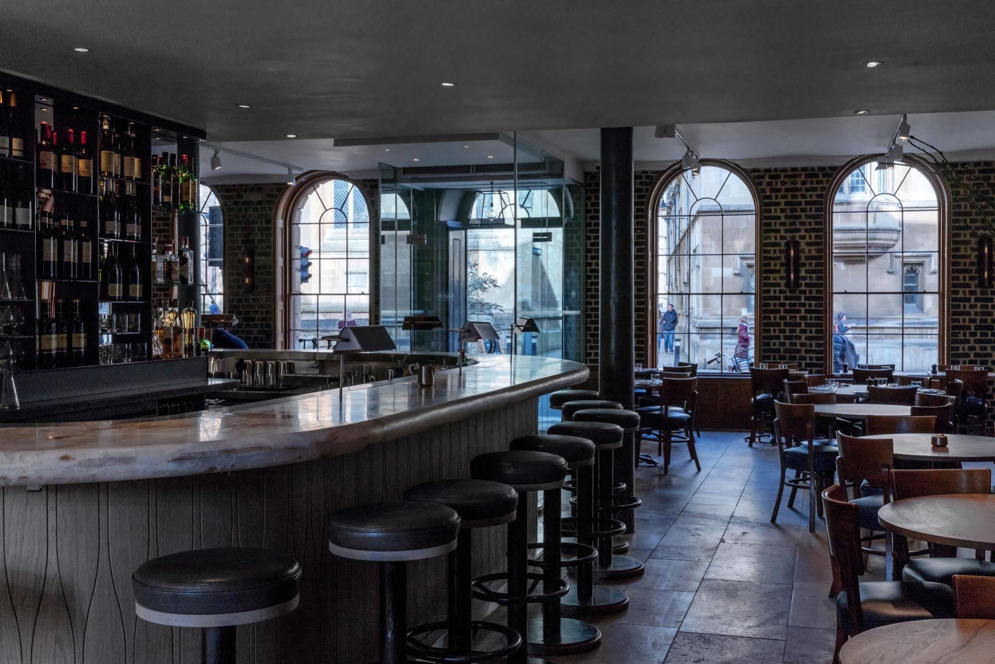 Old Bank Hotel Oxford Exteriér fotografie Interior of the restaurant